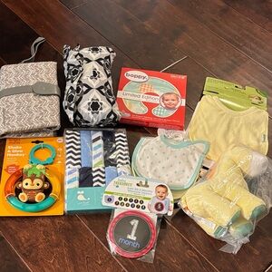Variety of baby items